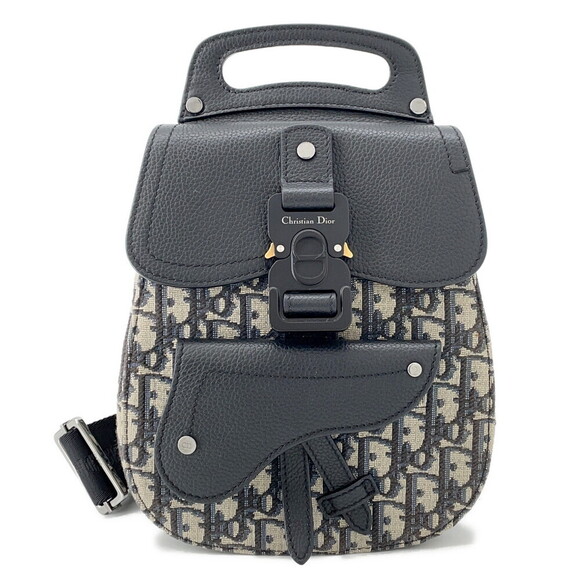 Dior Handbags - Christian Dior Body Bum Crossbody Belt Bag Oblique Gallop Sling Trotter Black
